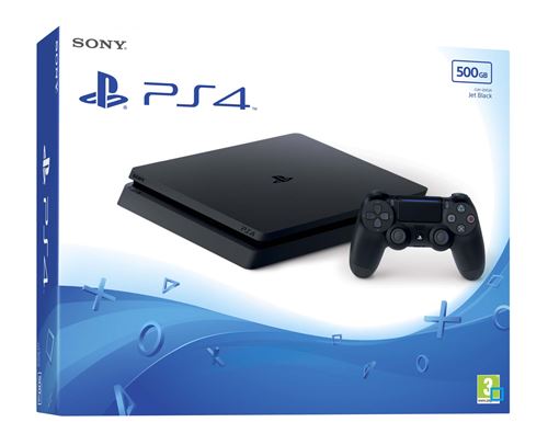 Console Sony PS4 Slim 500 Go Noir – Image 2